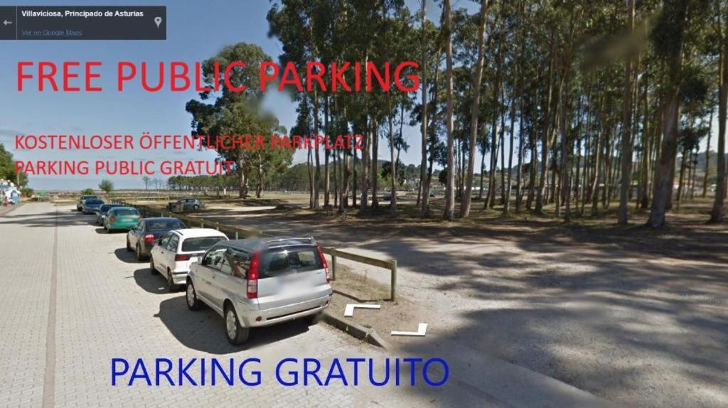 Playa Del Puntal Villaviciosa Asturias Lujo Primera Linea Playa 外观 照片
